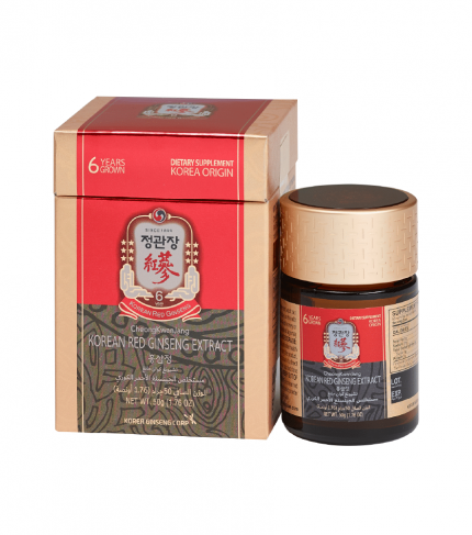 Cheong Kwan Jang [Korean Red Ginseng Extract] For Extra Strength, Energy, Performance, Immune System Booster, Natural Energy Stamina, Blood Circulation and Mental Health Support - 50g